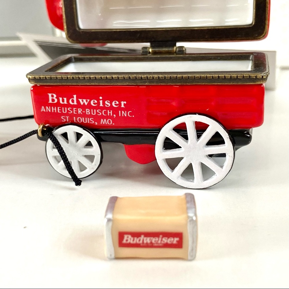 ✨VERY RARE ✨Vintage Retired Retrospect Collectible Budweiser Clydesdales Wagon - Picture 10 of 16